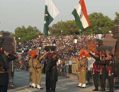 Wahga Border In Punjab, India